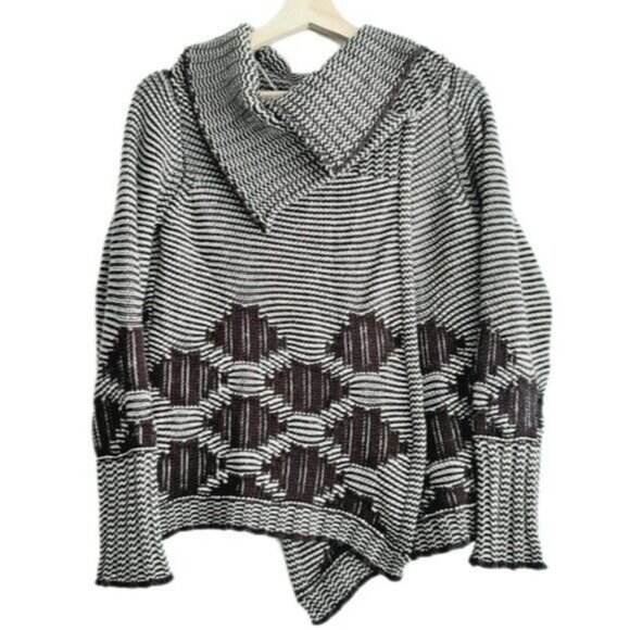 SANDWICH Clothing Netherlands Chunky Knit Cardigan Sweater x Sz S - Picture 5 of 16